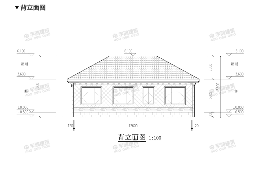 12萬精致農(nóng)村一層平房設(shè)計(jì)圖，簡單時(shí)尚實(shí)用