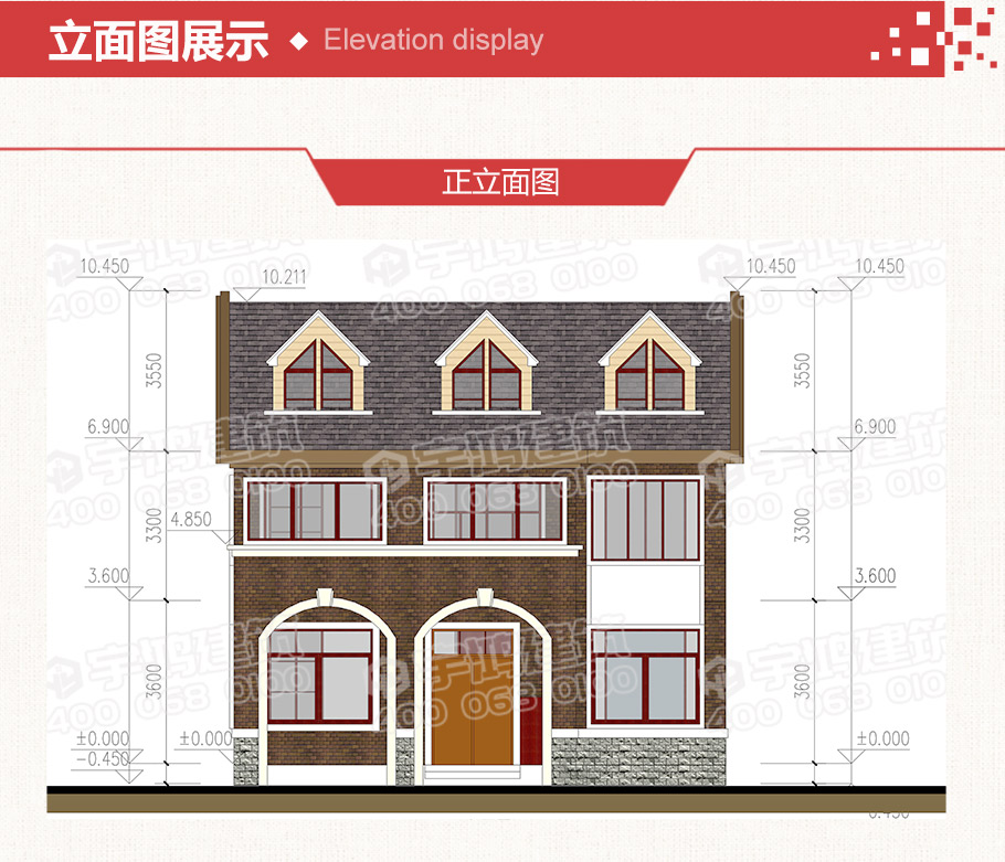 帶閣樓110平米農村20萬二層小樓房設計圖，布局完善